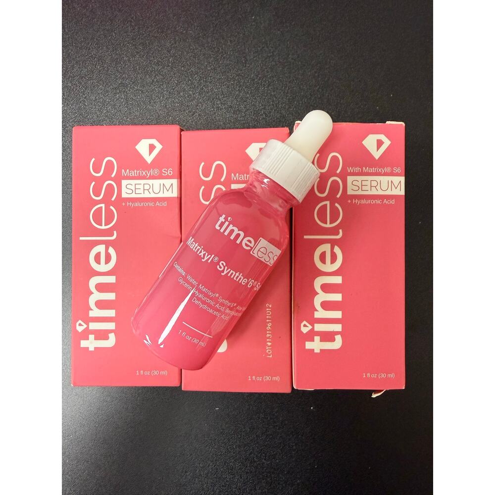 Timeless Matrixyl® S6 Serum Bundle – Set of 3 (1 fl oz Each)